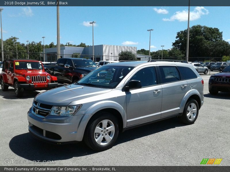 Billet / Black 2018 Dodge Journey SE