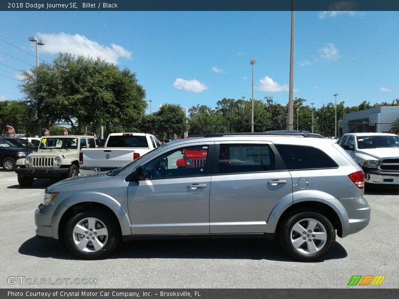 Billet / Black 2018 Dodge Journey SE