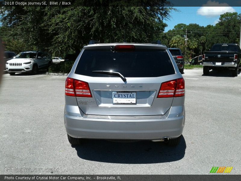 Billet / Black 2018 Dodge Journey SE