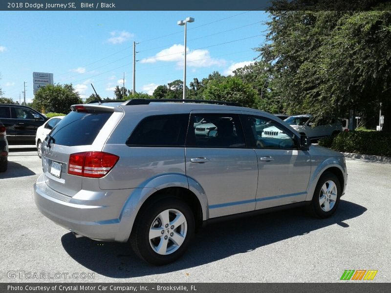 Billet / Black 2018 Dodge Journey SE