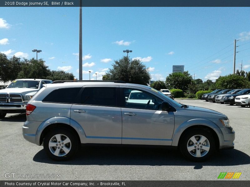 Billet / Black 2018 Dodge Journey SE