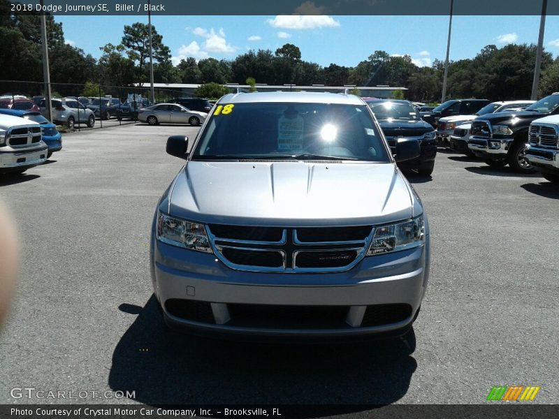 Billet / Black 2018 Dodge Journey SE