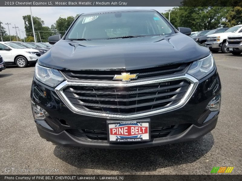 Mosaic Black Metallic / Medium Ash Gray 2019 Chevrolet Equinox LS