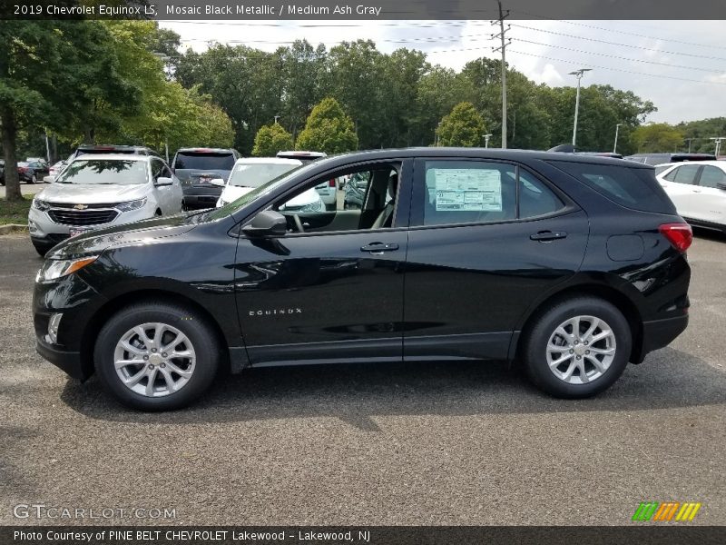 Mosaic Black Metallic / Medium Ash Gray 2019 Chevrolet Equinox LS