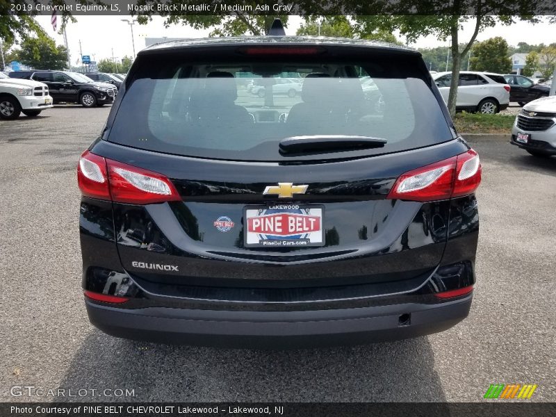 Mosaic Black Metallic / Medium Ash Gray 2019 Chevrolet Equinox LS