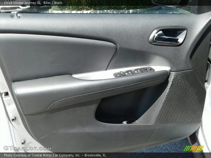 Billet / Black 2018 Dodge Journey SE