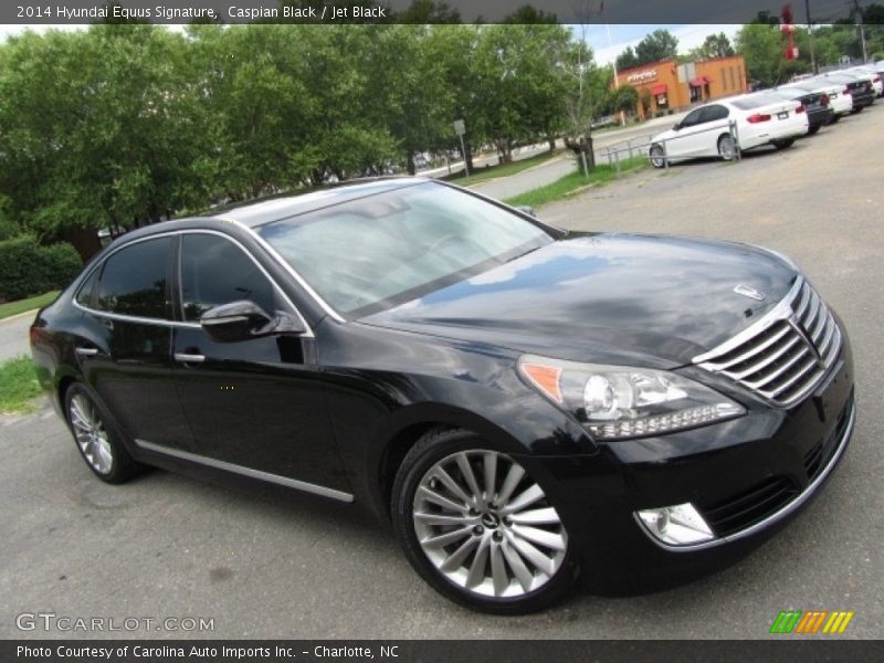 Caspian Black / Jet Black 2014 Hyundai Equus Signature