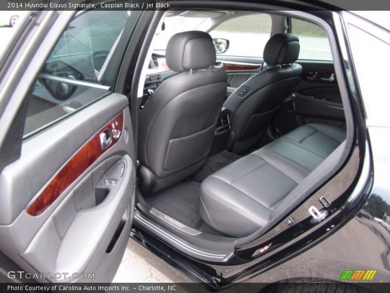 Caspian Black / Jet Black 2014 Hyundai Equus Signature