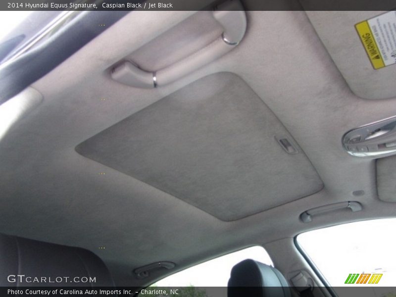 Caspian Black / Jet Black 2014 Hyundai Equus Signature