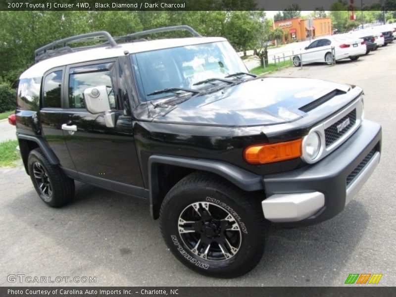 Black Diamond / Dark Charcoal 2007 Toyota FJ Cruiser 4WD