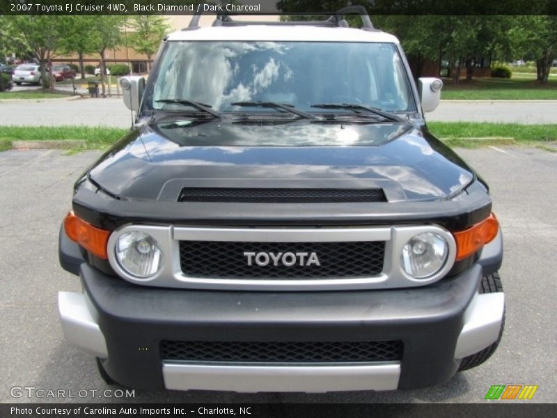 Black Diamond / Dark Charcoal 2007 Toyota FJ Cruiser 4WD