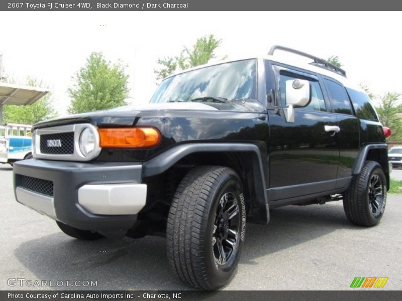 Black Diamond / Dark Charcoal 2007 Toyota FJ Cruiser 4WD