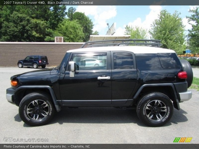 Black Diamond / Dark Charcoal 2007 Toyota FJ Cruiser 4WD