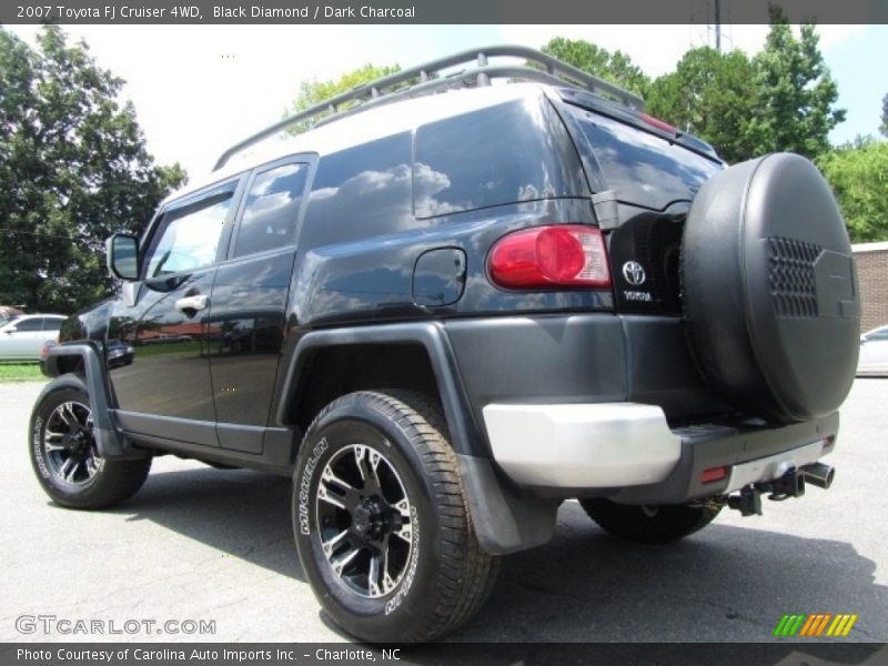 Black Diamond / Dark Charcoal 2007 Toyota FJ Cruiser 4WD