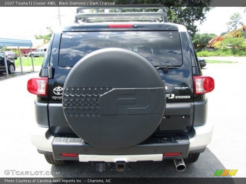 Black Diamond / Dark Charcoal 2007 Toyota FJ Cruiser 4WD