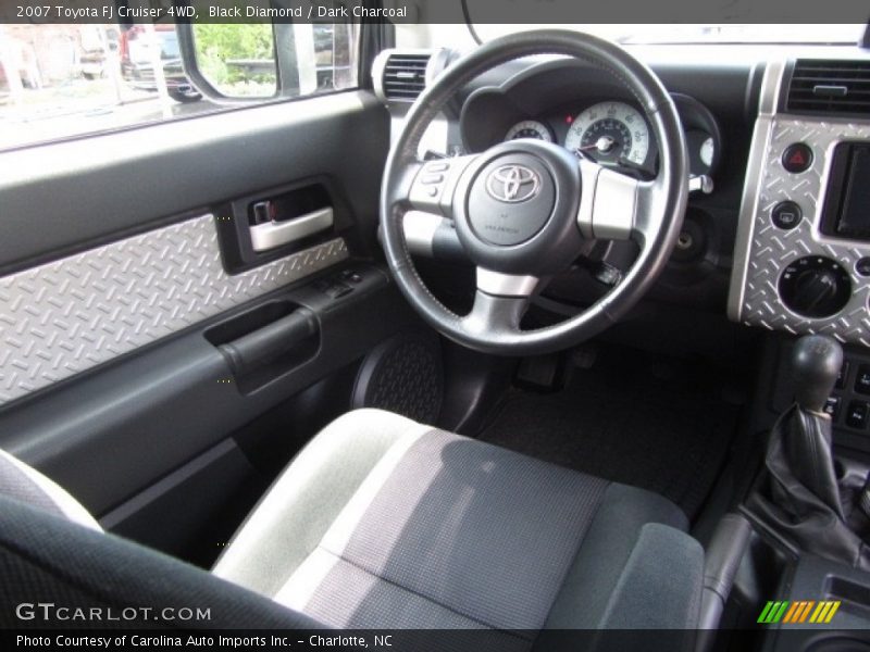 Black Diamond / Dark Charcoal 2007 Toyota FJ Cruiser 4WD