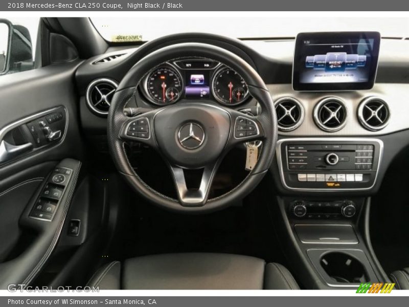 Night Black / Black 2018 Mercedes-Benz CLA 250 Coupe