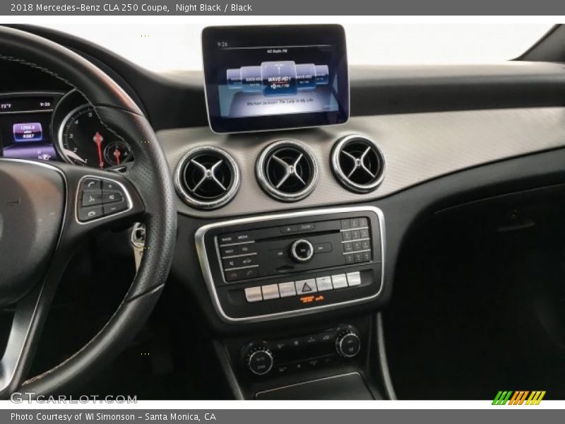 Night Black / Black 2018 Mercedes-Benz CLA 250 Coupe