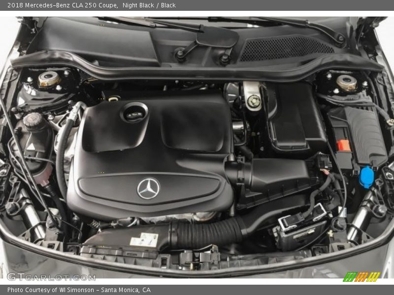 Night Black / Black 2018 Mercedes-Benz CLA 250 Coupe