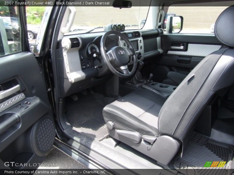 Black Diamond / Dark Charcoal 2007 Toyota FJ Cruiser 4WD