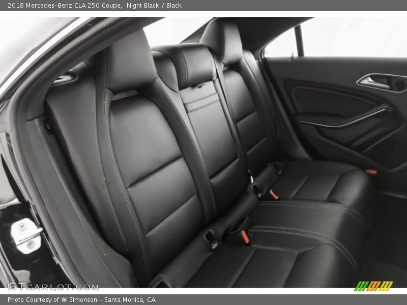 Night Black / Black 2018 Mercedes-Benz CLA 250 Coupe