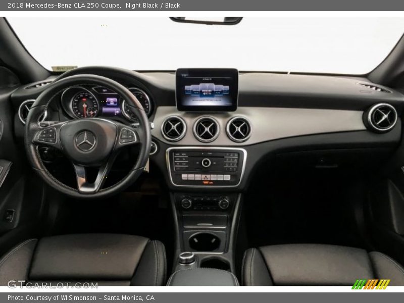 Night Black / Black 2018 Mercedes-Benz CLA 250 Coupe