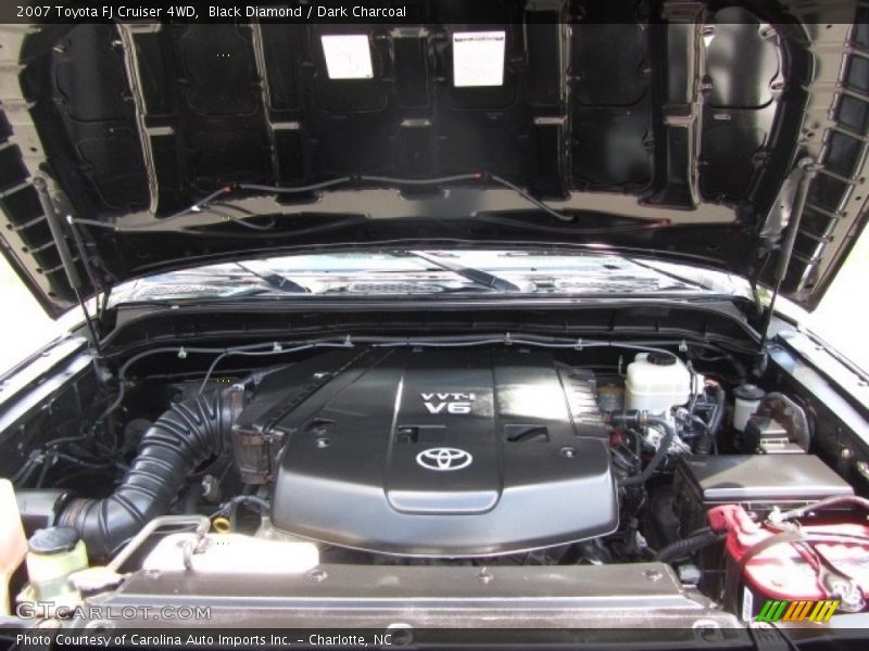 Black Diamond / Dark Charcoal 2007 Toyota FJ Cruiser 4WD