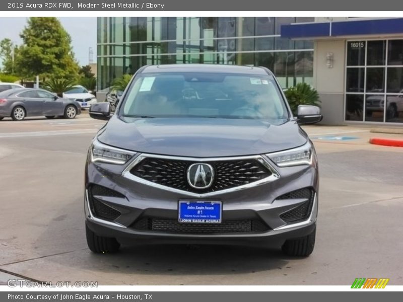 Modern Steel Metallic / Ebony 2019 Acura RDX FWD