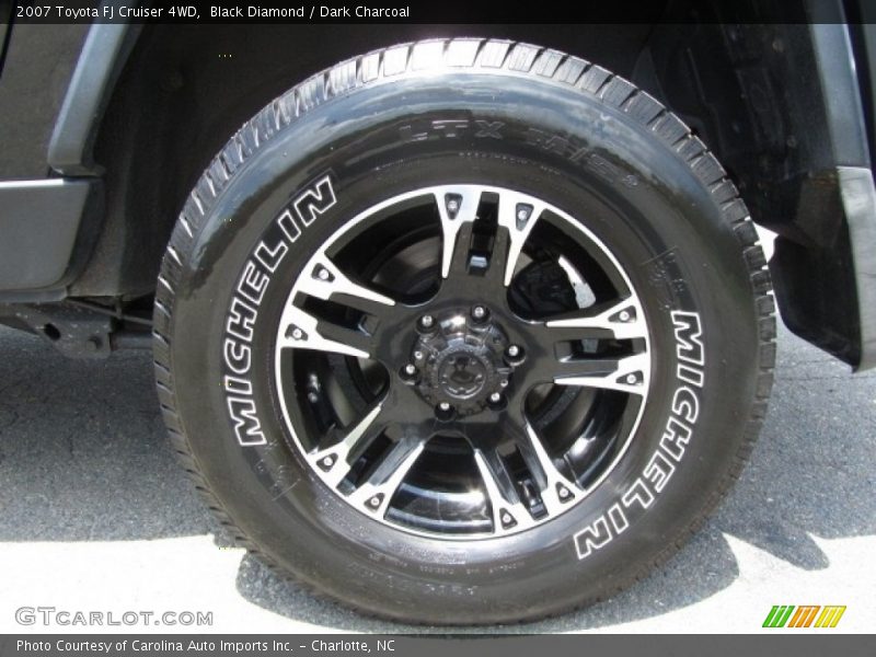 Black Diamond / Dark Charcoal 2007 Toyota FJ Cruiser 4WD