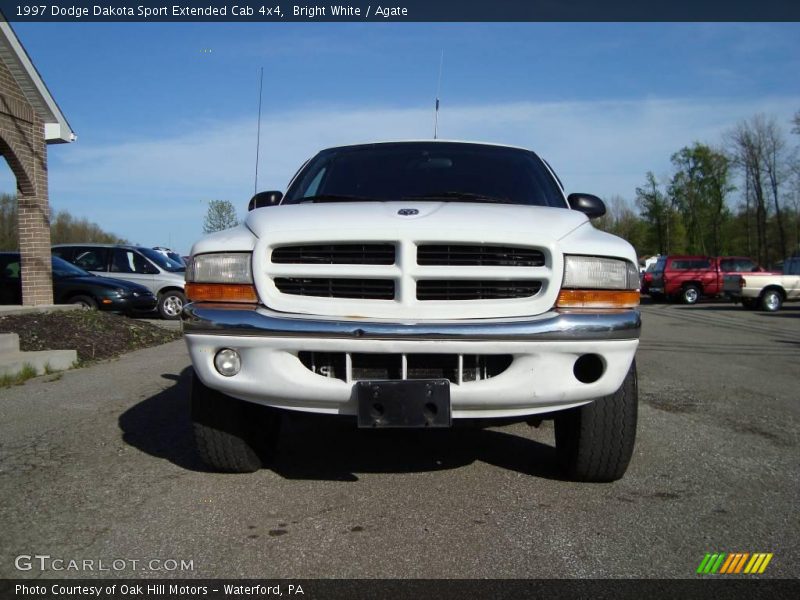 Bright White / Agate 1997 Dodge Dakota Sport Extended Cab 4x4