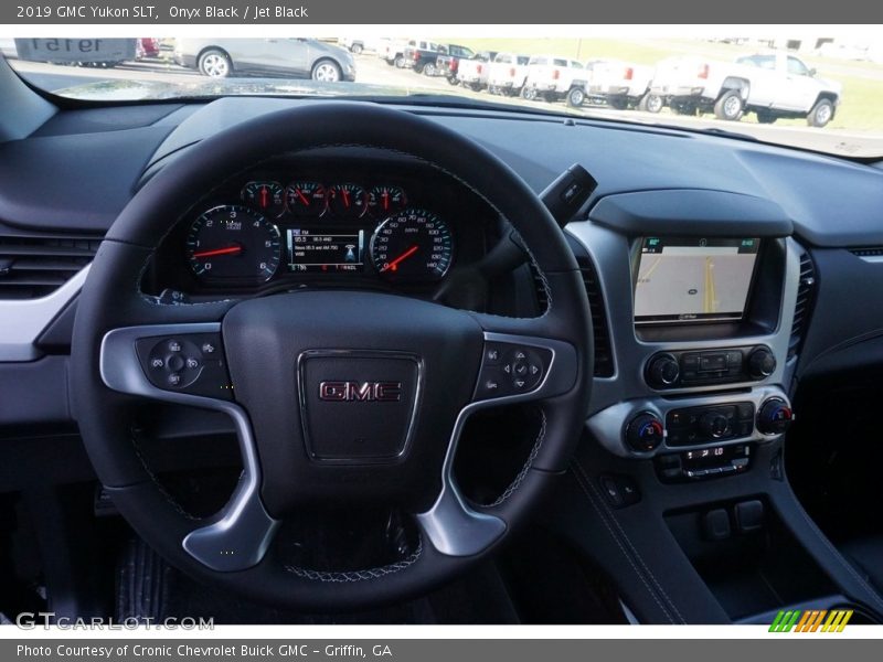 Dashboard of 2019 Yukon SLT