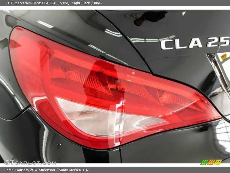 Night Black / Black 2018 Mercedes-Benz CLA 250 Coupe