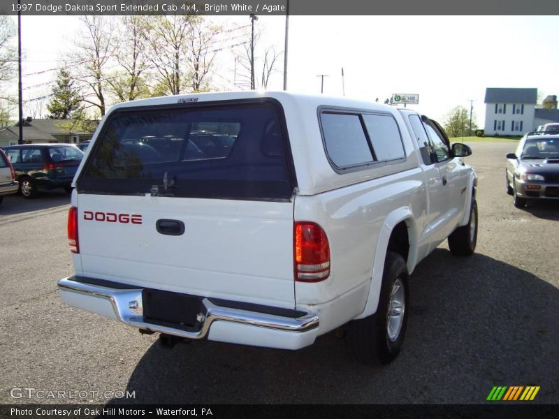 Bright White / Agate 1997 Dodge Dakota Sport Extended Cab 4x4