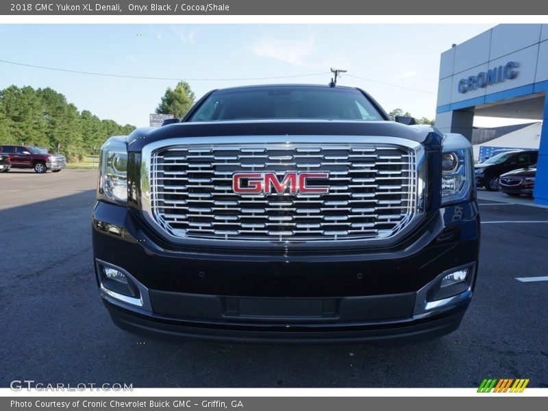 Onyx Black / Cocoa/Shale 2018 GMC Yukon XL Denali