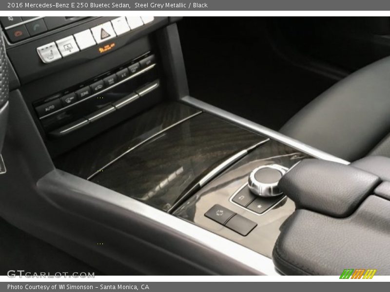 Steel Grey Metallic / Black 2016 Mercedes-Benz E 250 Bluetec Sedan
