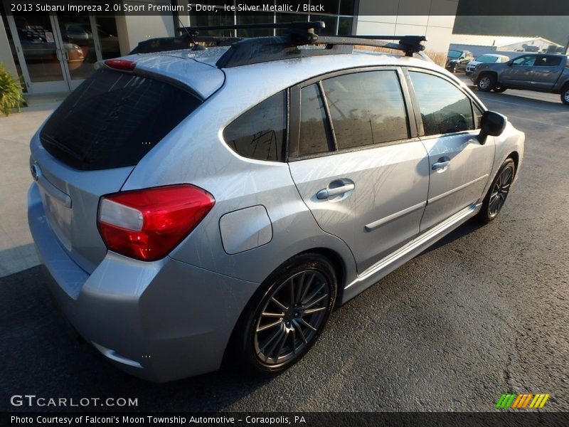 Ice Silver Metallic / Black 2013 Subaru Impreza 2.0i Sport Premium 5 Door