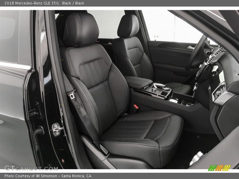 Black / Black 2018 Mercedes-Benz GLE 350