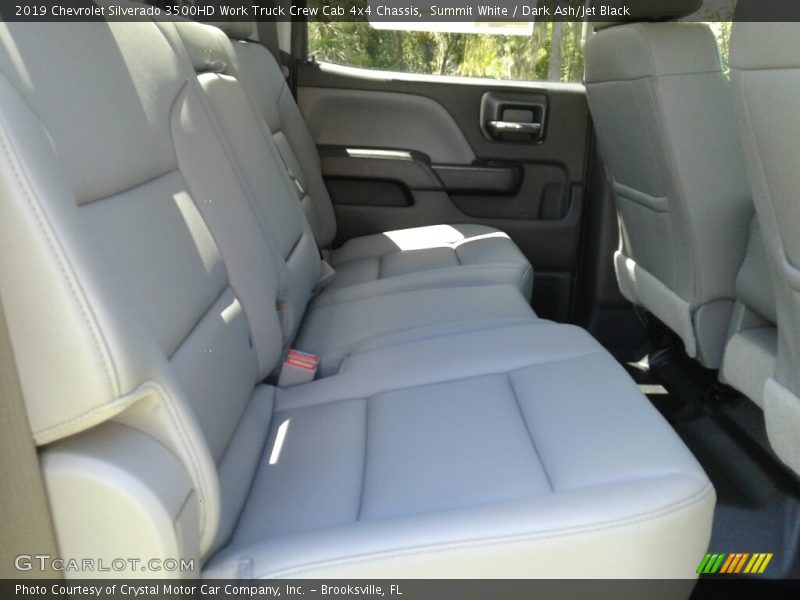 Summit White / Dark Ash/Jet Black 2019 Chevrolet Silverado 3500HD Work Truck Crew Cab 4x4 Chassis