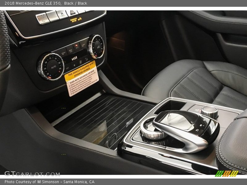Black / Black 2018 Mercedes-Benz GLE 350