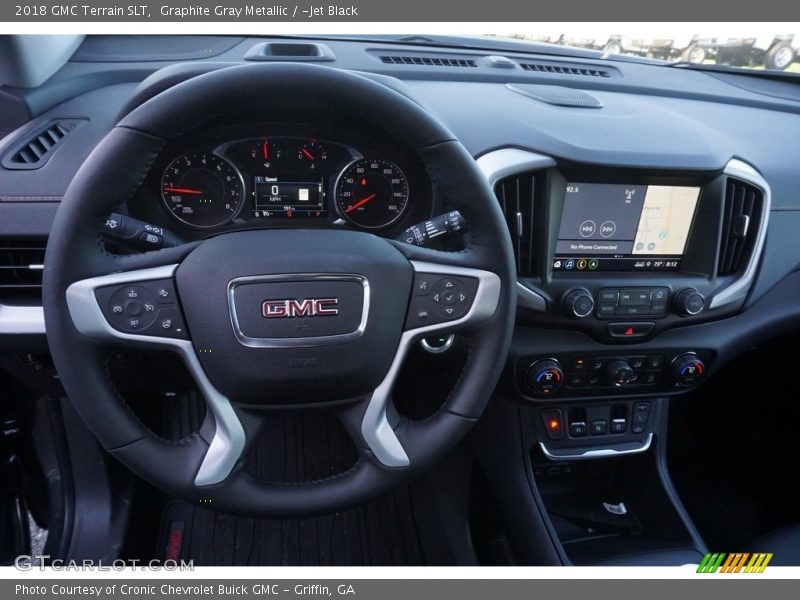 Graphite Gray Metallic / ­Jet Black 2018 GMC Terrain SLT