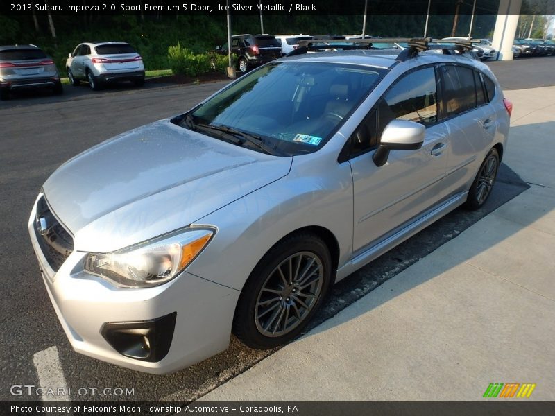 Ice Silver Metallic / Black 2013 Subaru Impreza 2.0i Sport Premium 5 Door