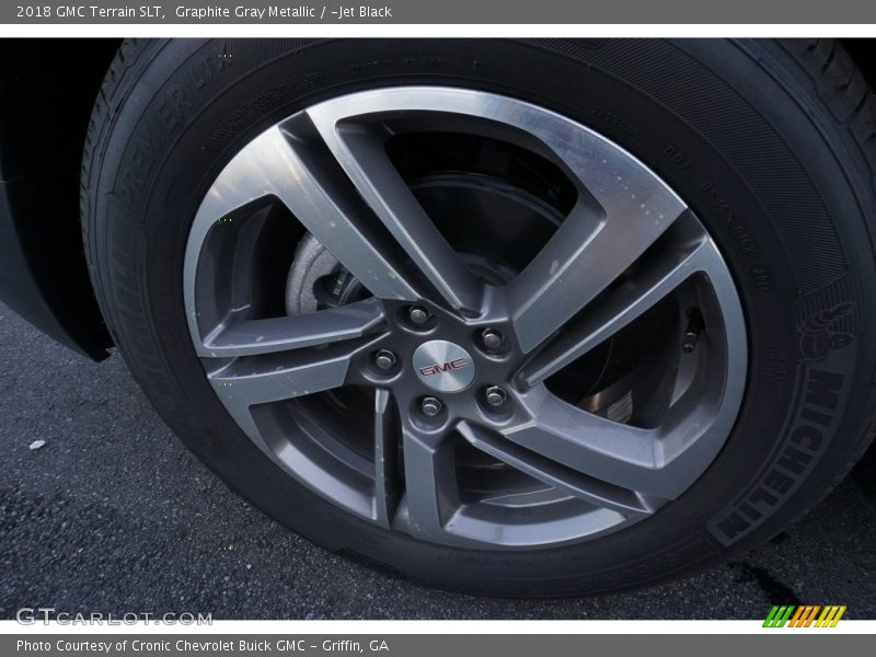 Graphite Gray Metallic / ­Jet Black 2018 GMC Terrain SLT