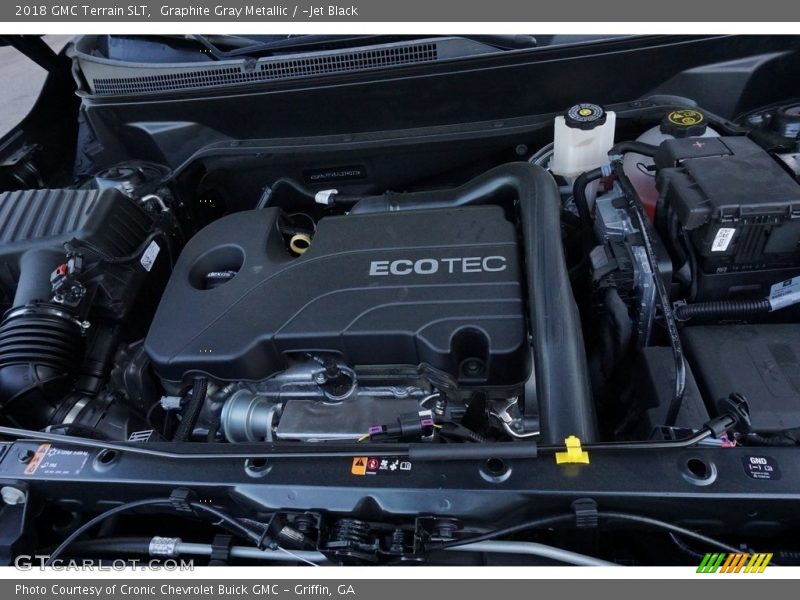 Graphite Gray Metallic / ­Jet Black 2018 GMC Terrain SLT