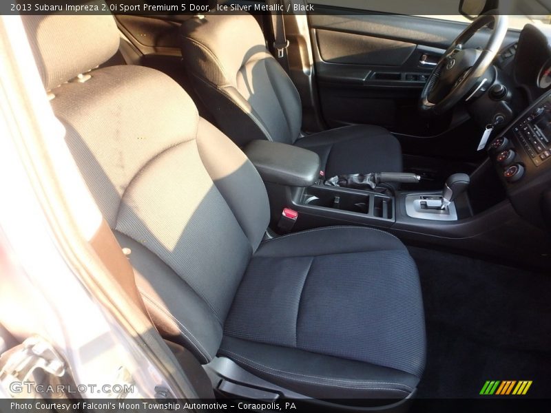 Ice Silver Metallic / Black 2013 Subaru Impreza 2.0i Sport Premium 5 Door