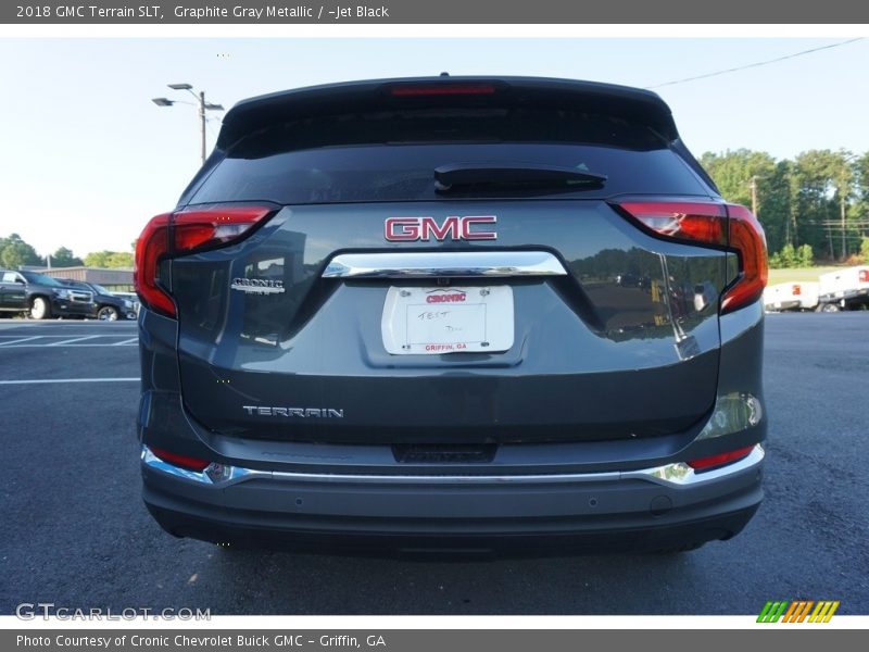 Graphite Gray Metallic / ­Jet Black 2018 GMC Terrain SLT