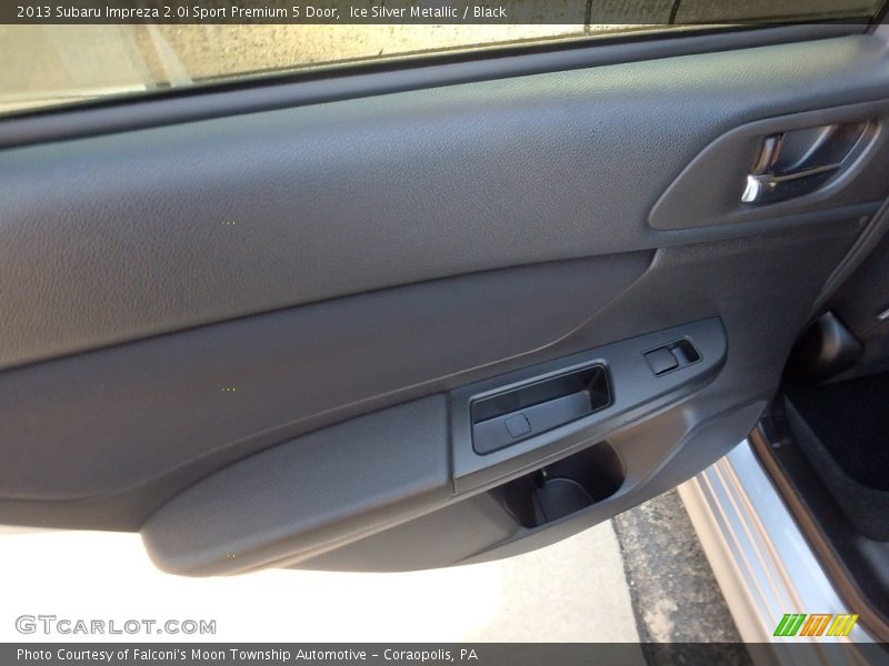 Ice Silver Metallic / Black 2013 Subaru Impreza 2.0i Sport Premium 5 Door