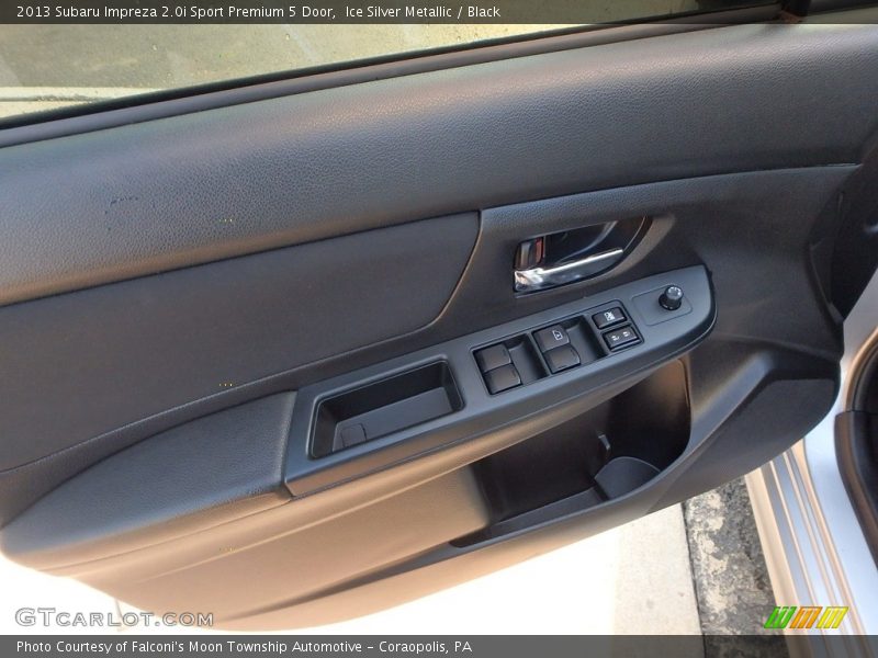 Ice Silver Metallic / Black 2013 Subaru Impreza 2.0i Sport Premium 5 Door