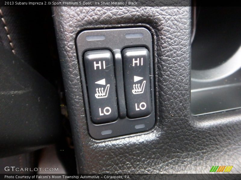 Ice Silver Metallic / Black 2013 Subaru Impreza 2.0i Sport Premium 5 Door
