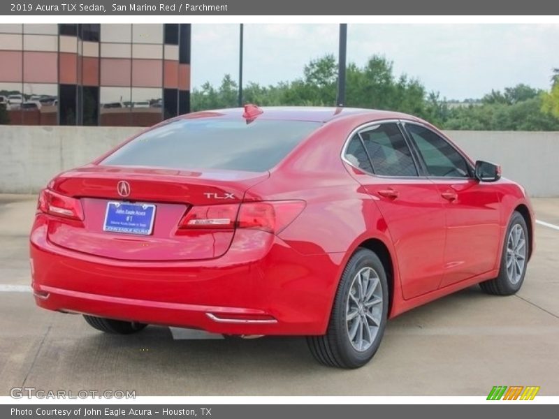 San Marino Red / Parchment 2019 Acura TLX Sedan