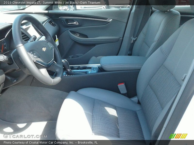 Summit White / Jet Black/­Dark Titanium 2019 Chevrolet Impala LT